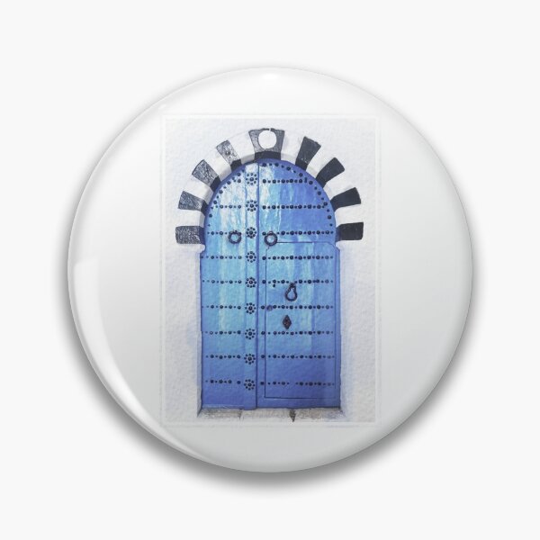 Item preview, Old Blue Tunisian Door designed and sold by FirasChakroun.