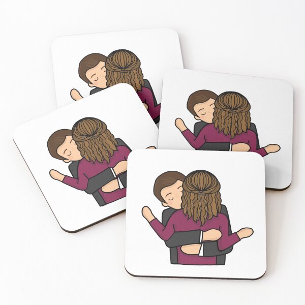 Item preview, The Office Jim & Pam Hug designed and sold by cutermelon.