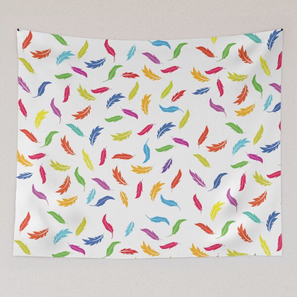 Item preview, Colorful Feathers designed and sold by Soumita.