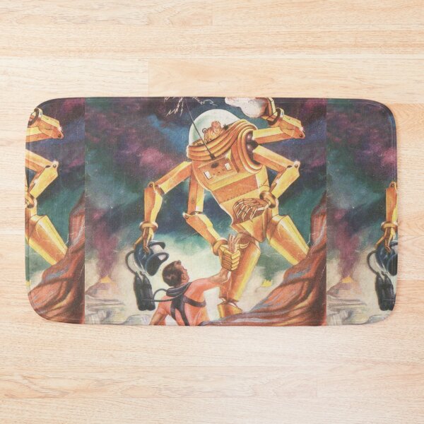 Item preview, The Giant mech Vintage illustration designed and sold by Vintage Designs +.