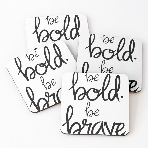 Item preview, be BOLD be Brave designed and sold by brynn-art.