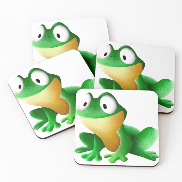 Artikelvorschau, Illustration süßer Frosch entworfen und verkauft von Brushstroke23.