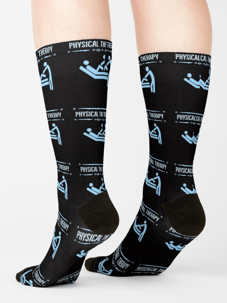 "Physical therapy" Socks by doctorsapparel Redbubble