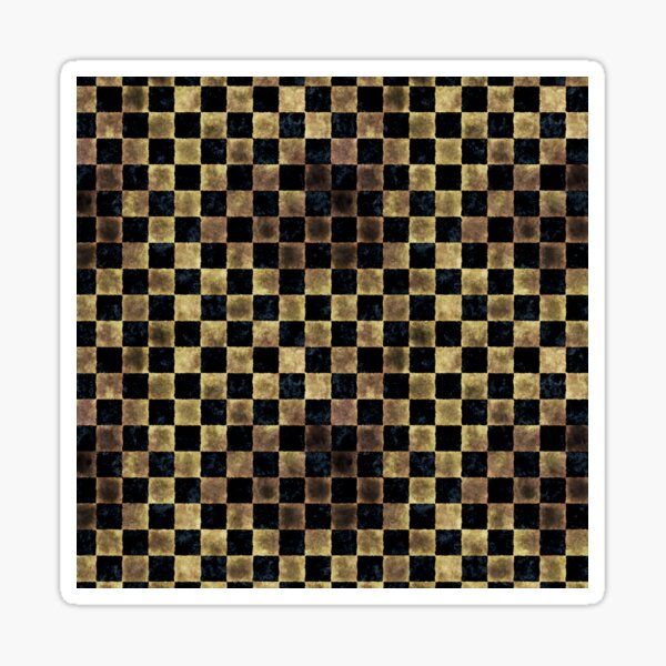 Rustic Gold Sticker
