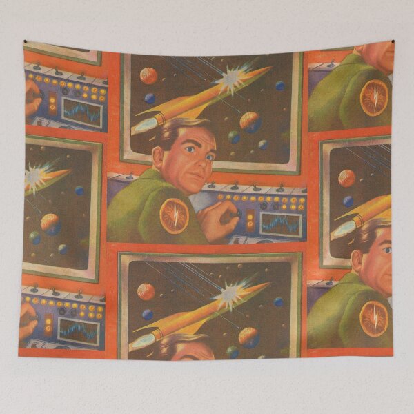 Item preview, space cadet  Vintage illustration designed and sold by Vintage Designs +.