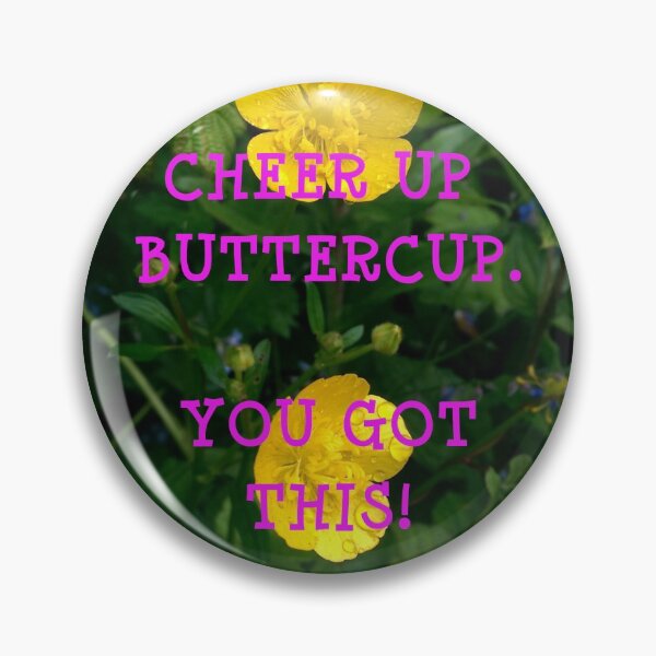 Pink Buttercup - Large Pin