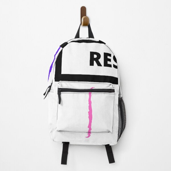 Aperçu de l'œuvre RESIST - Drapeau Bi Pride - Blanc créée et vendue par thesassypanda.