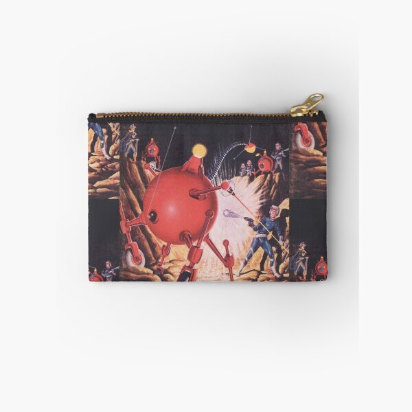 Item preview, Red Alien menace Vintage illustration designed and sold by Vintage Designs +.