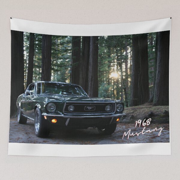 Item preview, 1968 Ford Mustang: Classic Muscle Car designed and sold by milesmoriarty.