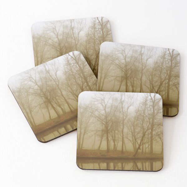 Item preview, Misty Trees beside the Lake designed and sold by PlanetPrints.