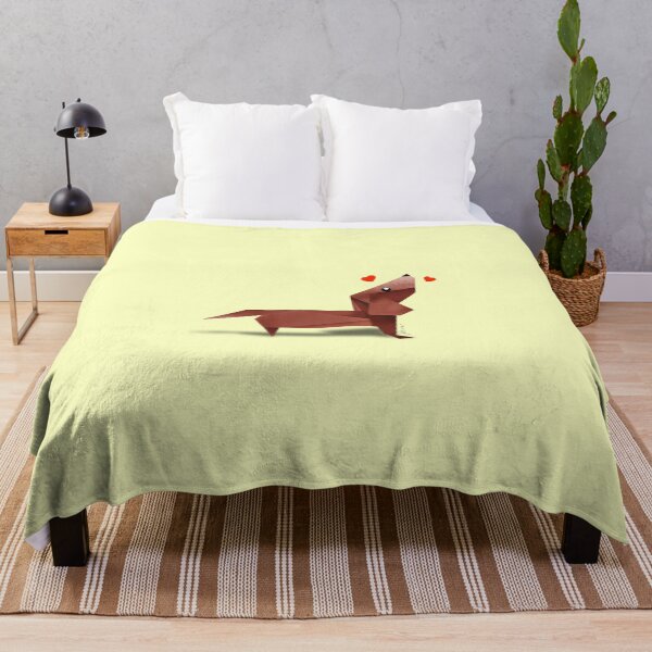 Item preview, Dachshund Puppy Origami Design designed and sold by MALLANG.