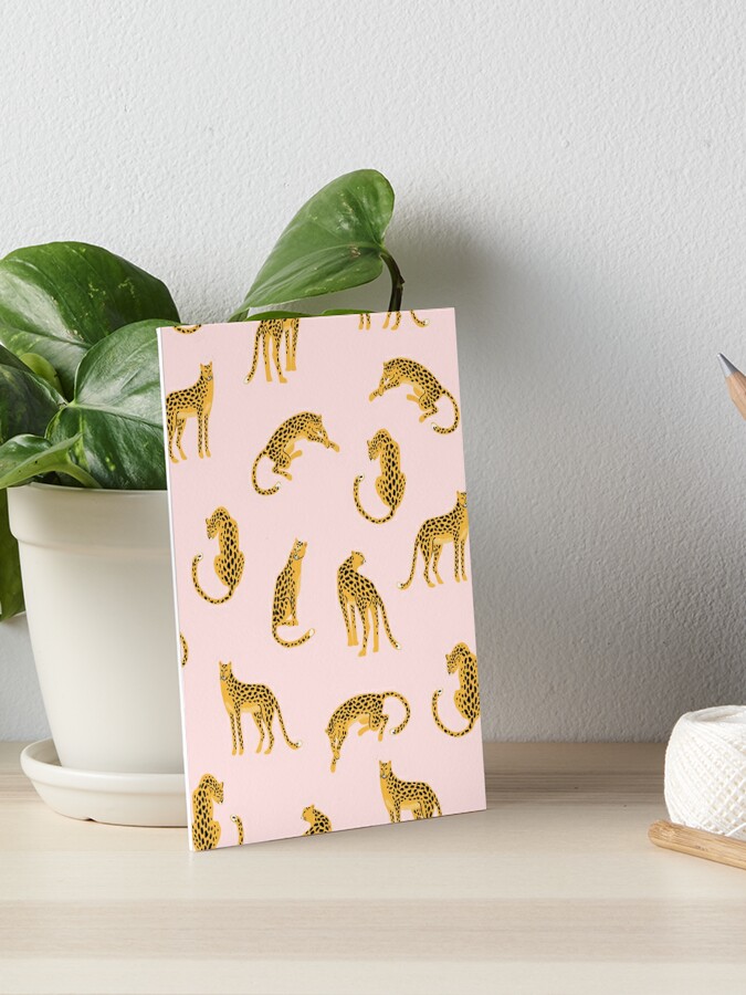 Gold Cow Print Pattern Greeting Card for Sale by Tropical Arts