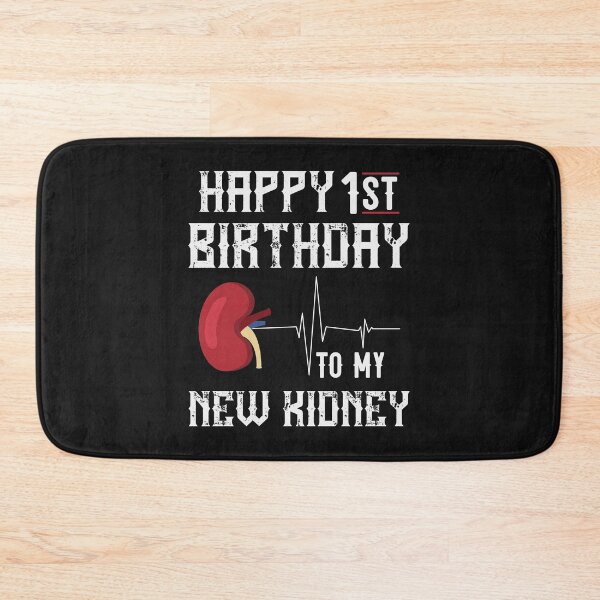 Artikelvorschau, Nierentransplantation Empfänger Jubiläumsdruck 1. Geburtstag Lustig entworfen und verkauft von maninpos23.