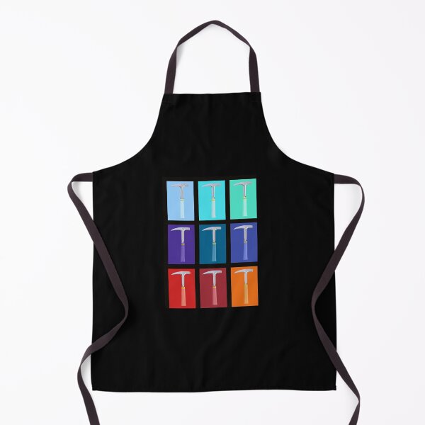 Item preview, Colorful Rock Hammer Pattern - Black Background designed and sold by kelseywinsor.