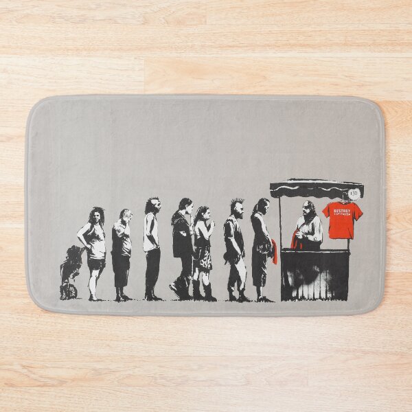 Item preview, BANKSY Destroy Capitalism Shirt Seller  designed and sold by WE-ARE-BANKSY.