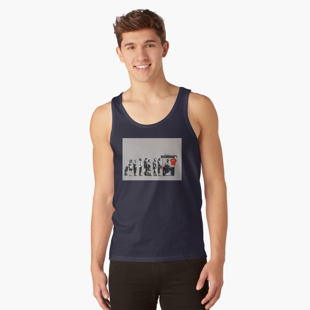 Item preview, Tank Top designed and sold by WE-ARE-BANKSY.