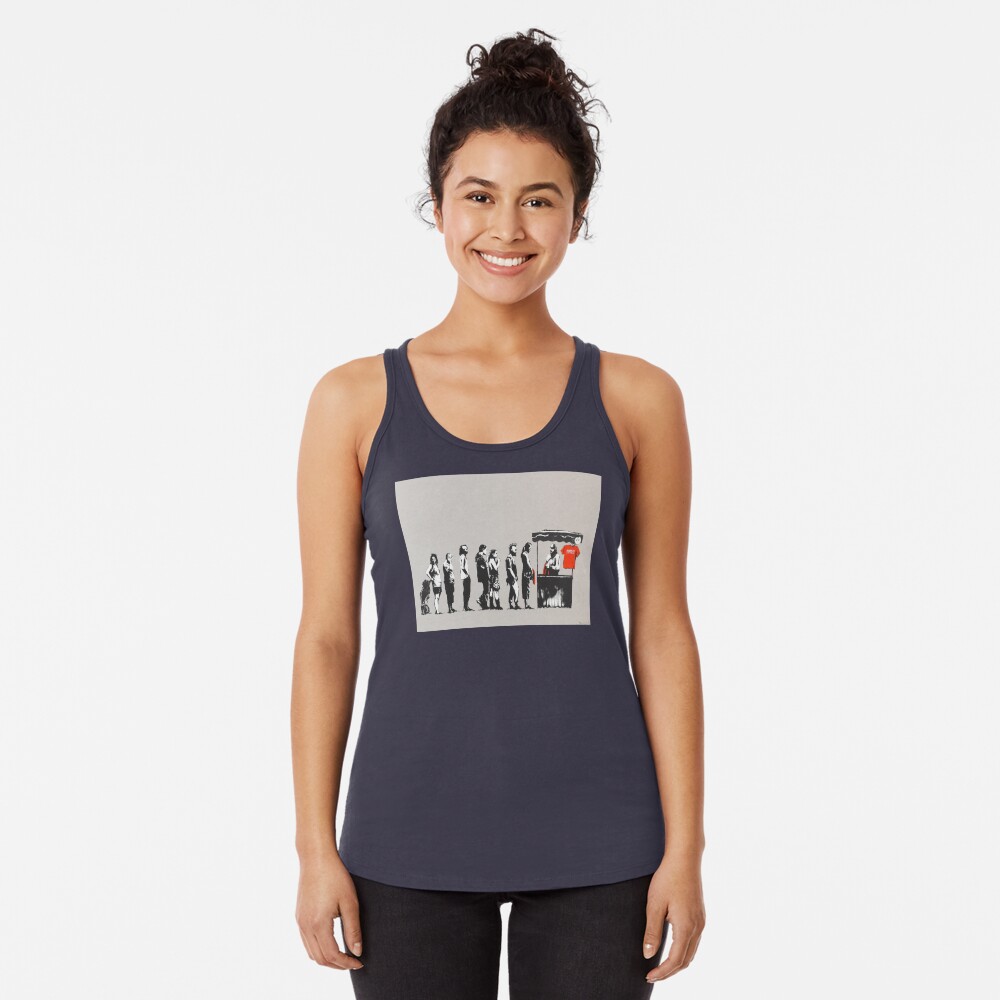 Item preview, Racerback Tank Top designed and sold by WE-ARE-BANKSY.