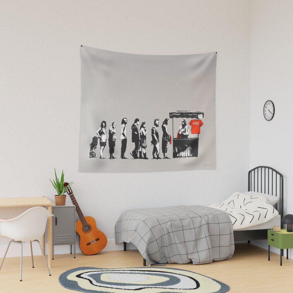Item preview, Tapestry designed and sold by WE-ARE-BANKSY.