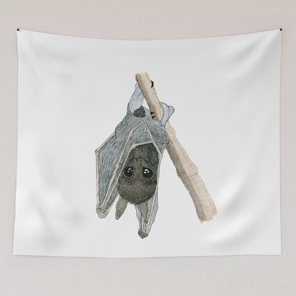 Item preview, Little Watercolor Bat on a White Background - Halloween designed and sold by AlicjaCurioseur.