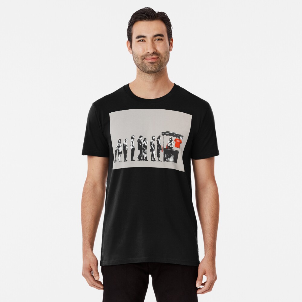 Item preview, Premium T-Shirt designed and sold by WE-ARE-BANKSY.