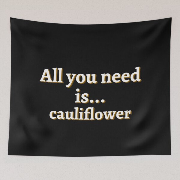 Item preview, All You Need is Cauliflower Funny Keto designed and sold by Elena's Shop.