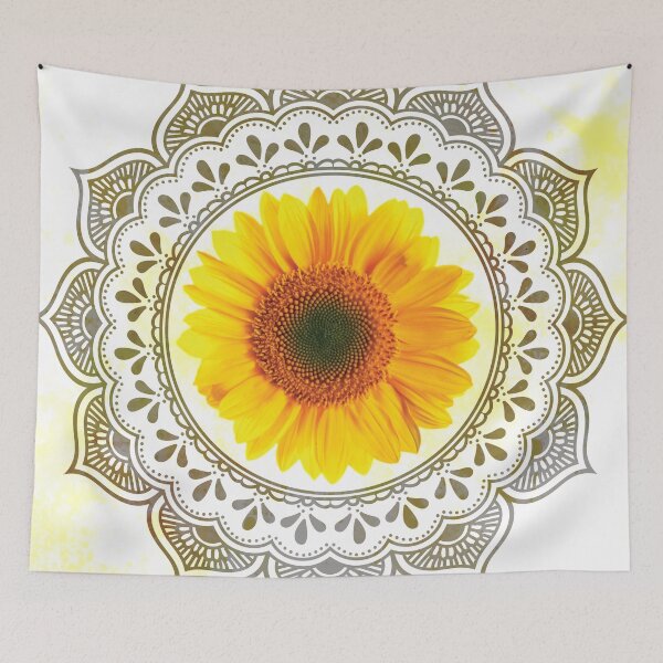 Artikelvorschau, Goldene SONNENBLUME entworfen und verkauft von EmaDesigns.