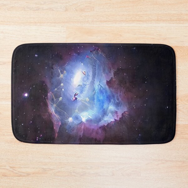 Item preview, A Quasar Shines Light in Deep Galaxy designed and sold by amithachapa.