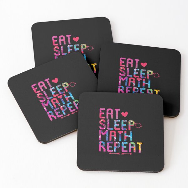 Item preview, Eat Sleep Math Repeat Fun Mathematicians designed and sold by at85productions.