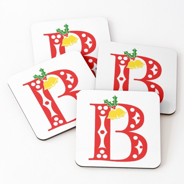 Item preview, Letra del alfabeto decorativo - Inicial B - Regalo de Navidad personalizado designed and sold by MonogramHQ.