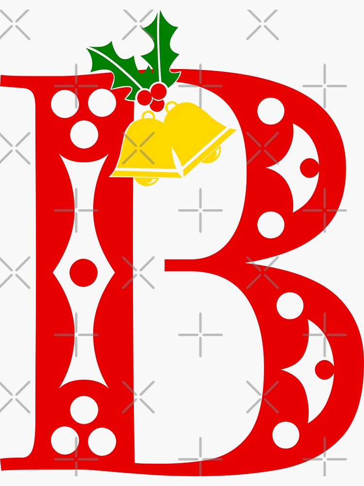 Buchstabe - Letter B  Christmas lettering, Christmas alphabet, Alphabet  images