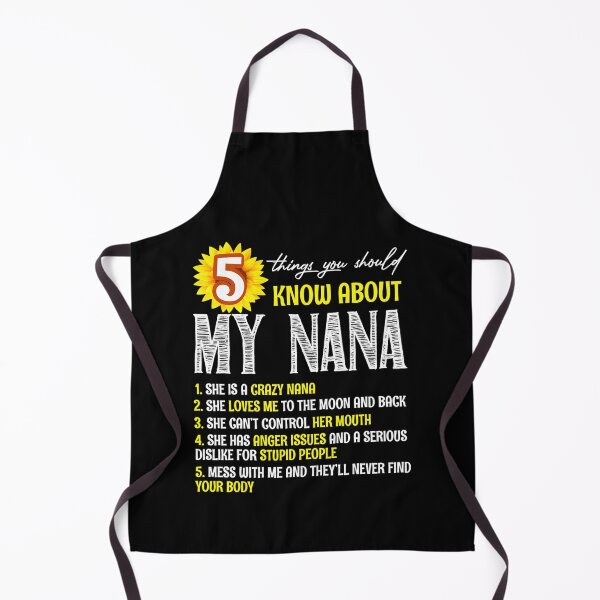 Item preview, 5 Things You Should Know About My Nana Sunflower designed and sold by JanelAmico.