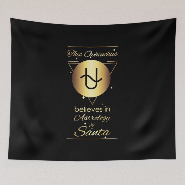 Item preview, Ophiuchus new added 13th Zodiac Sign believer in Astrology and Santa for Christmas  designed and sold by anins-azuree.