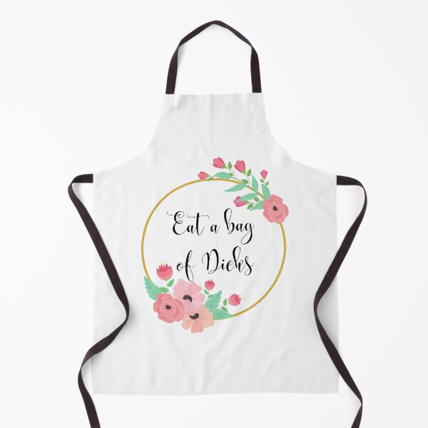 Item preview, Eat a bag of Dicks- pink flower design designed and sold by MargheritaLidia.