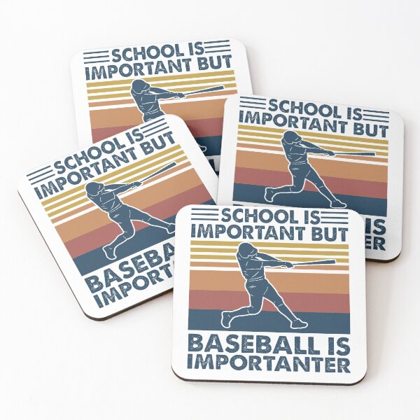 Item preview, School is important but baseball is importanter designed and sold by ArlenePowell.