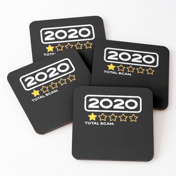 Item preview, 2020 One Star Rating Total Scam Quarantine Bad Year Review designed and sold by JanelAmico.