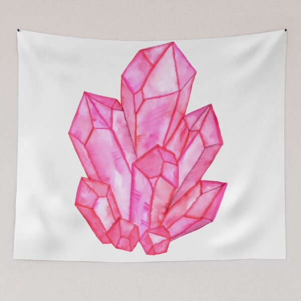 Item preview, Watercolor Crystals "Facets" series #1 Red designed and sold by RoxyTocin.