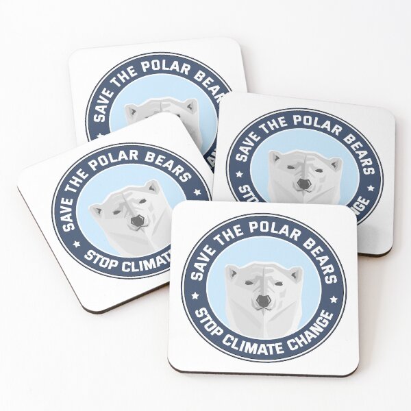 Item preview, Save the Polar Bears designed and sold by ZenM0de.
