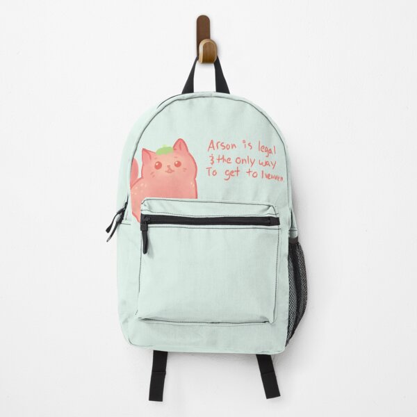 Item preview, strawberry arson cat designed and sold by goblinbabe.