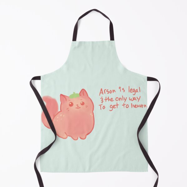 Item preview, strawberry arson cat designed and sold by goblinbabe.