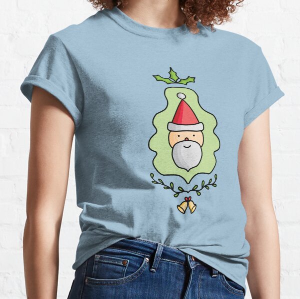 Cute Cartoon Santa Claus, christmas season Classic T-Shirt
