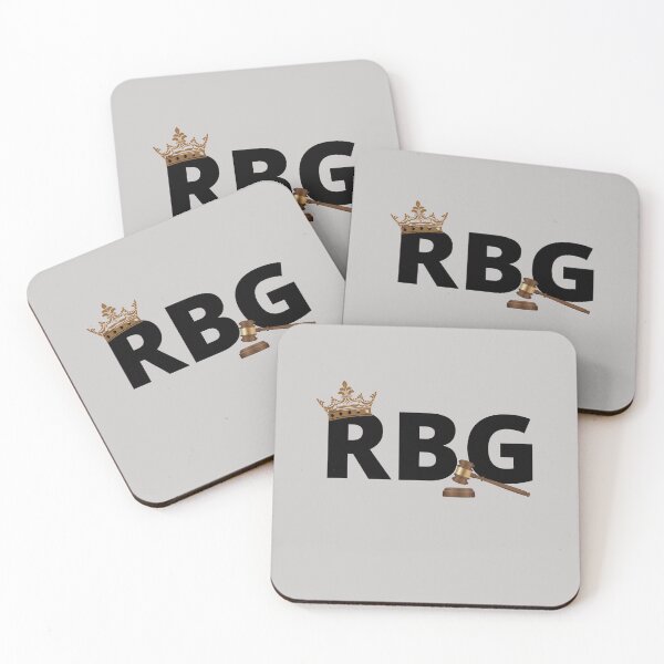 Item preview, Copy of RBG Initials with Crown and Gavel designed and sold by Krafty  Arts Studio.