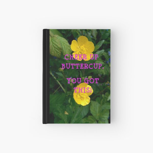 Pink Buttercup Hardcover Journal