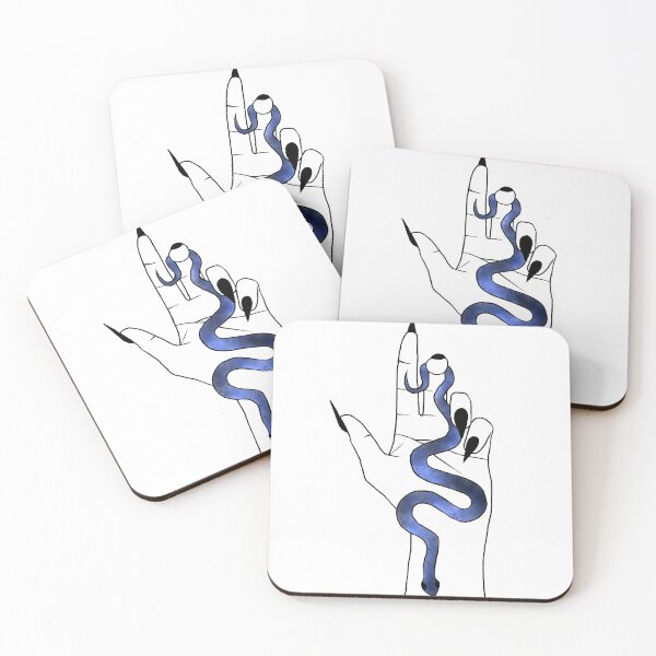 Item preview, Blue Snake in Hand designed and sold by Lucy-Georgia.