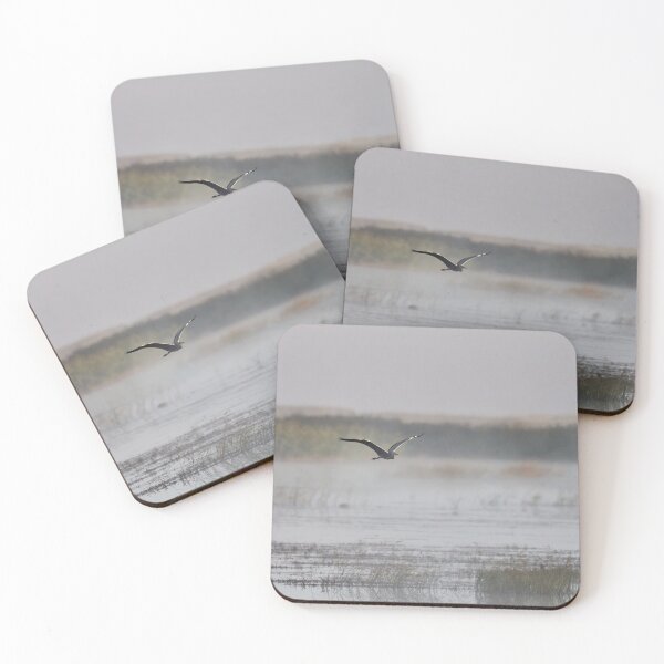 Item preview, Grey heron morning flight designed and sold by Jouko Lehto Photography.