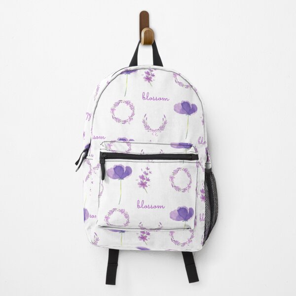 Item preview, Purple Watercolor Flowers And Wreaths Collection Pack designed and sold by delinscious.