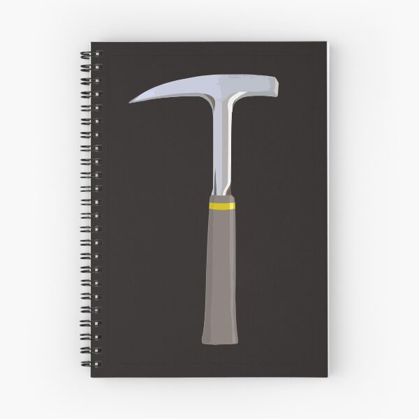 Item preview, Gray Rock Hammer on Black Background designed and sold by kelseywinsor.