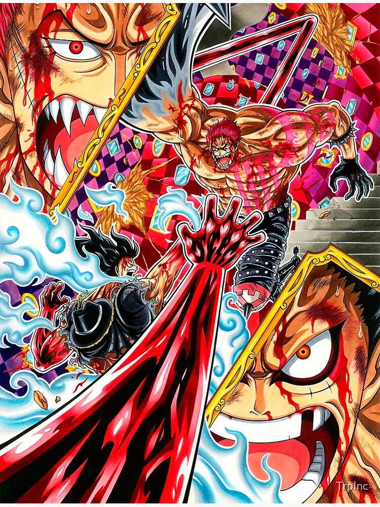 Katakuri Vs Luffy Posters Redbubble Katakuri Vs Luffy Posters Redbubble