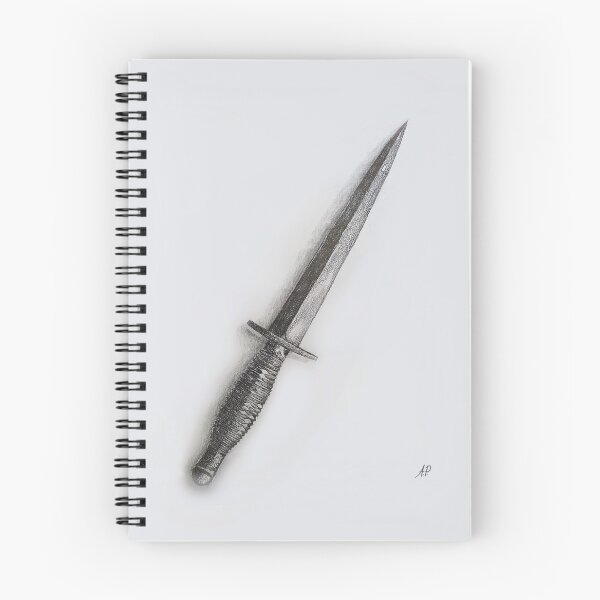 Item preview, Randall British Commando Dagger Drawing designed and sold by Annika Griffith.