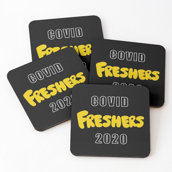 Item preview, Covid Freshers 2020 in yellow designed and sold by ToriaScarlett.