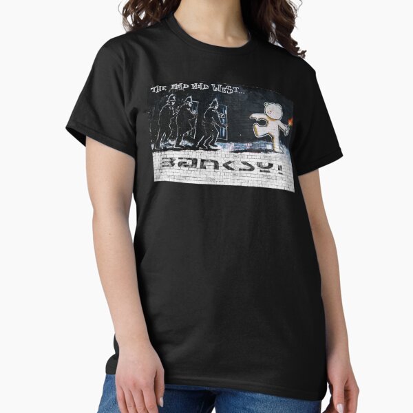 Item preview, BANKSY Graffiti Mural The Mild Mild West designed and sold by WE-ARE-BANKSY.